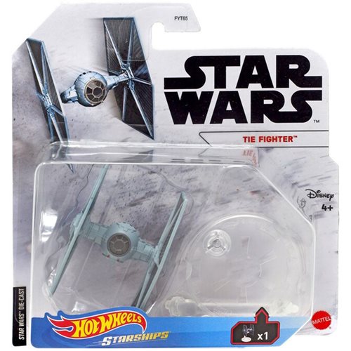 SW Hot Wheels Starships 2021 Tie Fighter Vehicle, Not Mint