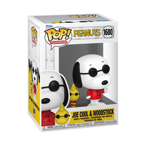 Peanuts Joe Cool with Woodstock Funko Pop Vinyl Figure and Buddy
