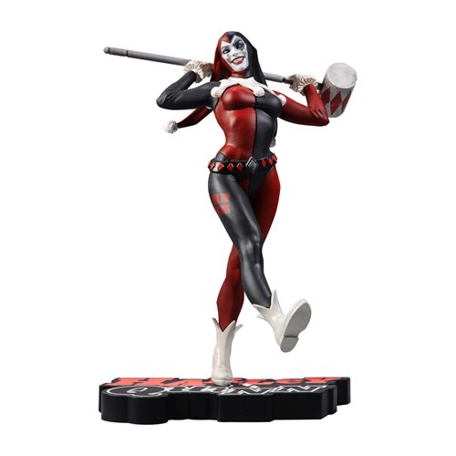 Harley Quinn Red, White, and Black by Stjepan Sejic Resin 1:10 Scale Statue