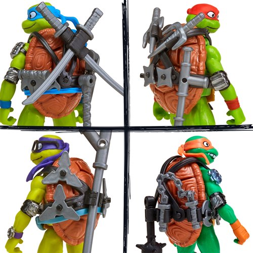 Tales of the Teenage Mutant Ninja Turtles Mix N Match Turtles Action Figure 4-Pack