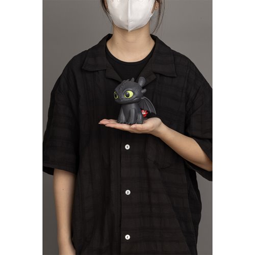 How to Train Your Dragon Toothless VPBP-021 Palm Size Vinyl Functional Piggy Bank
