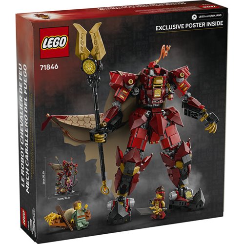 LEGO Ninjago 71846 The Fire Knight Mech