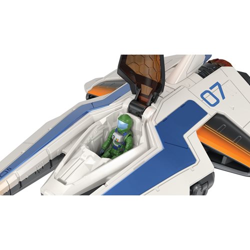 Disney Pixar Lightyear Hyperspeed Series Gamma Fusion XL-14 Vehicle and Buzz Lightyear Figure