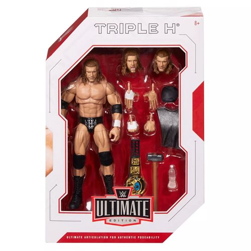 WWE Triple H Ultimate Edition Wave 3 6-inch Action Figure, Not Mint