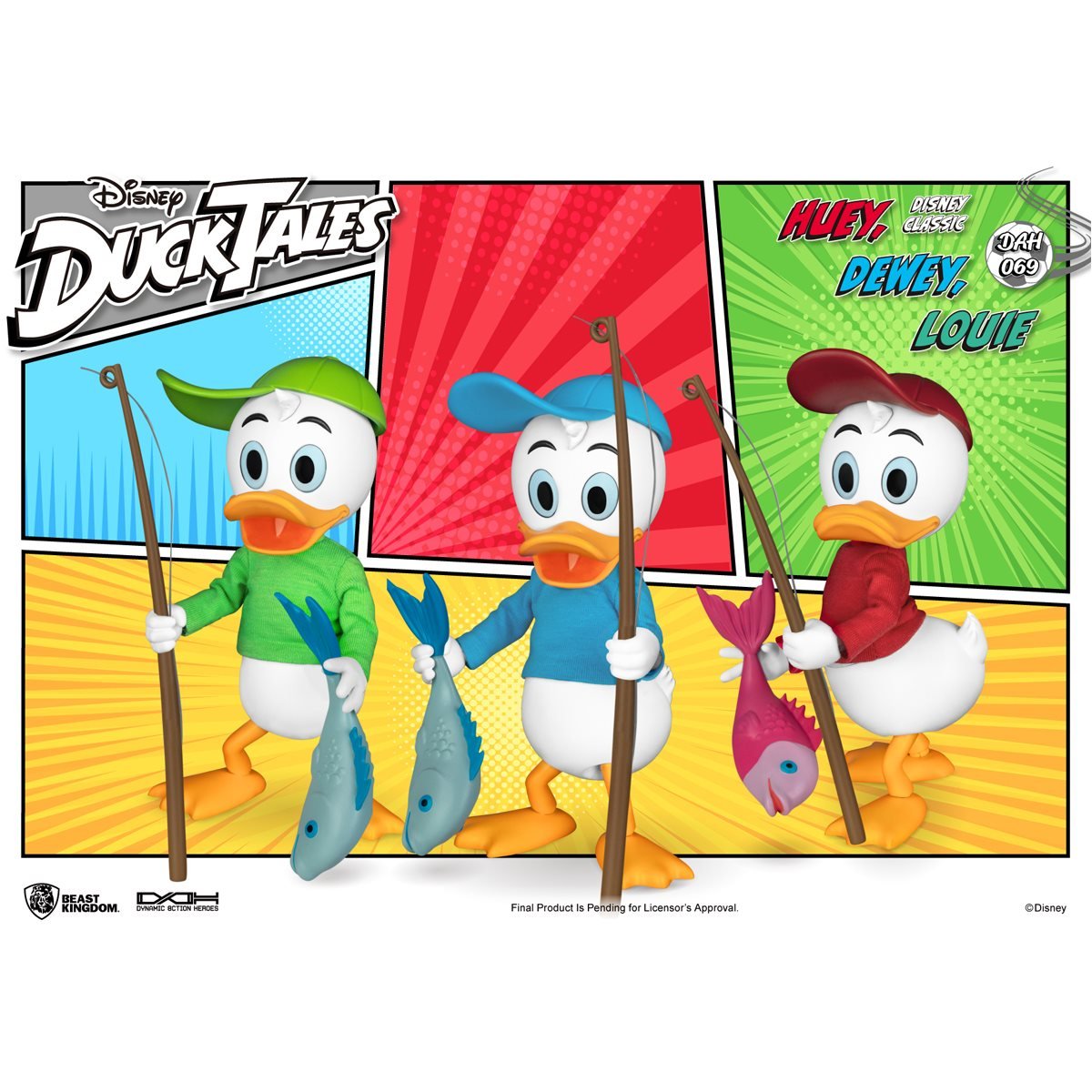 Beast Kingdom Huey, Dewey, and Louie (DAH-069) Review – DuckTalks