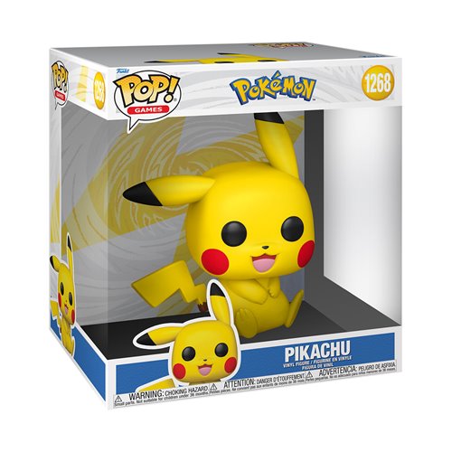 Pokemon Pikachu (Sitting) Jumbo 10-Inch Funko Pop! Vinyl Figure