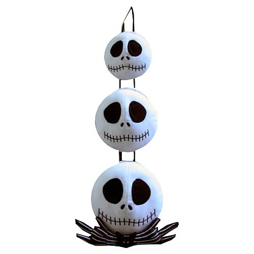 Nightmare Before Christmas Jack Triple Hanging Heads
