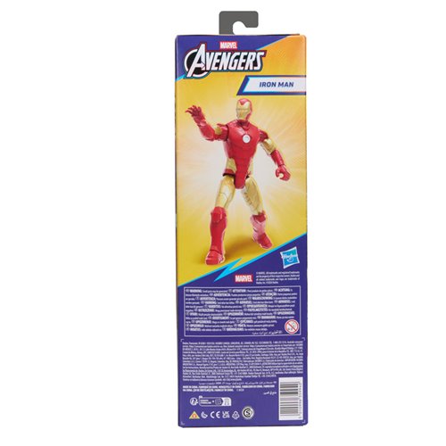Marvel Avengers Titan Series Iron Man 11 1/2-Inch Action Figure