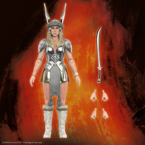 Conan the Barbarian Ultimates Valeria Spirit Battle of the Mounds 7-Inch Action Figure