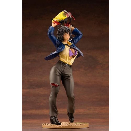 The Texas Chainsaw Massacre Leatherface Chainsaw Dance Ver. Bishoujo Statue