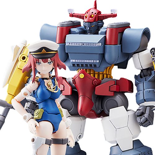Robot ACKS No. GR-03 Gattai Robot Musashi and Nagisa Jinguji Gattai Model Kit Set