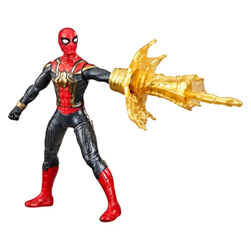 Spider-Man: No Way Home 6-Inch Deluxe Web Spin Spider-Man Action Figure