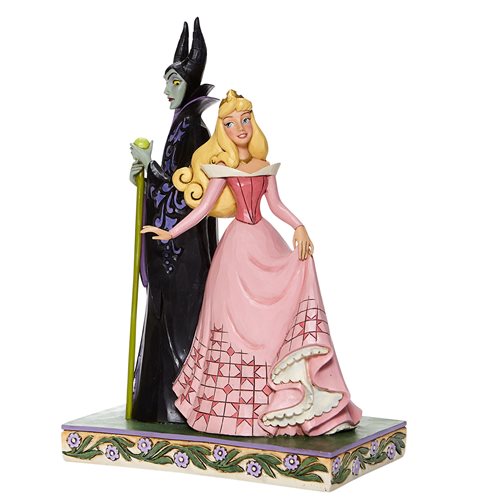 Disney Traditions Sleeping Beauty Aurora and Maleficent Sorcery and Serenity by Jim Shore Statue