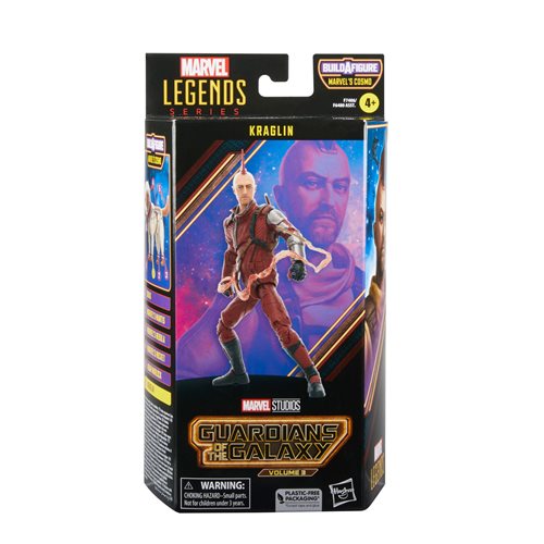 Guardians of the Galaxy Vol. 3 Marvel Legends Kraglin 6-Inch Action Figure