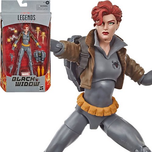 Black Widow Marvel Legends 6-inch Action Figure, Not Mint