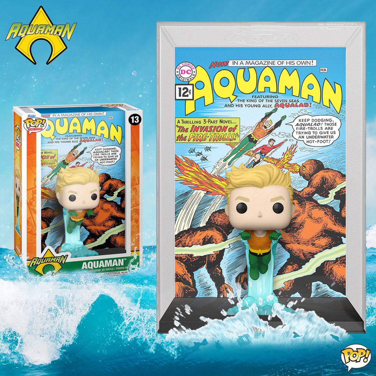 Funko POP! Comic Cover DC Aquaman 67404 - Best Buy
