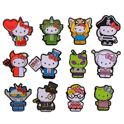 Sanrio Hello Kitty Time to Shine Enamel Pins Random 4-Pack