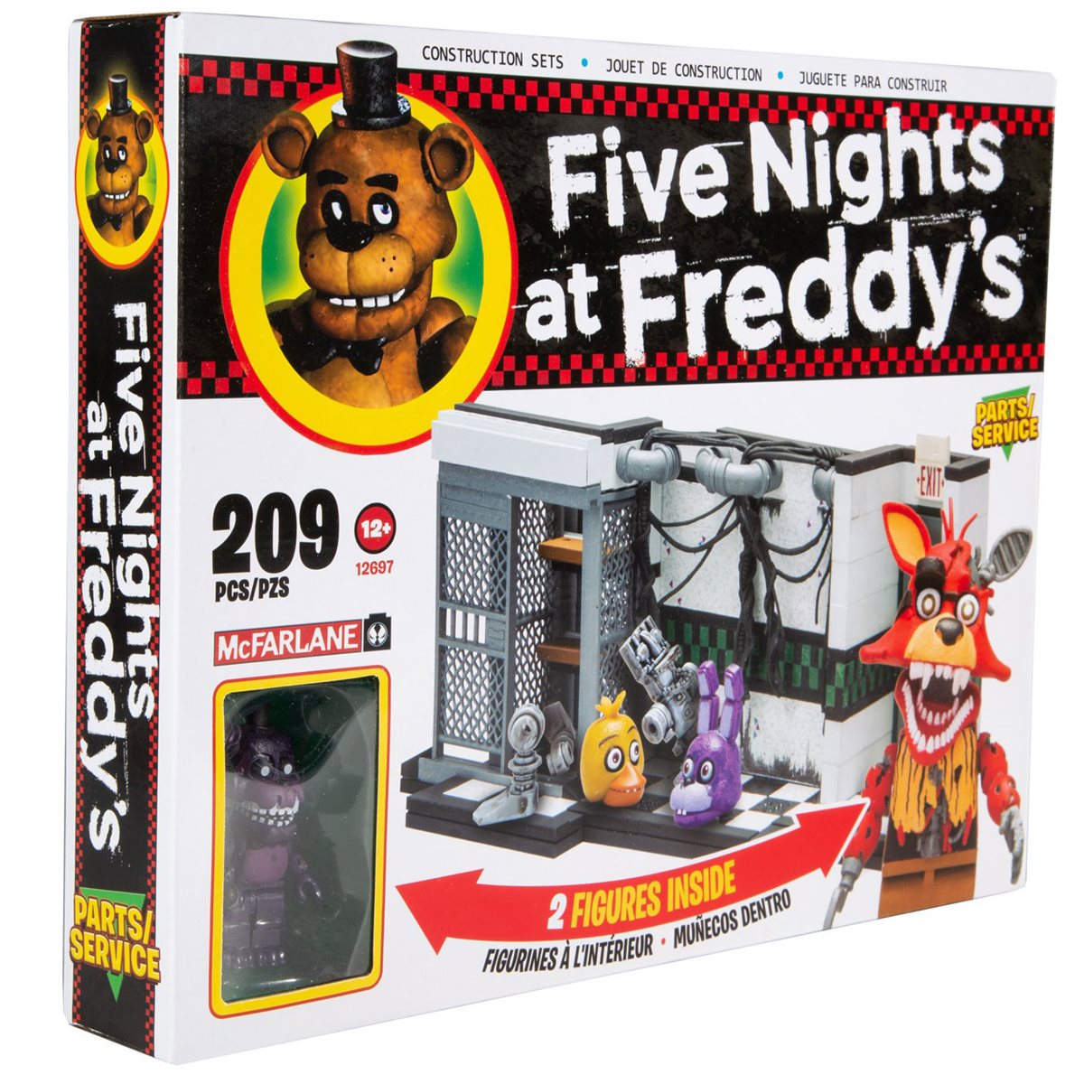 McFarlane: Five Nights at Freddy's - Freddy Fazbear - Parts and Servic –  Trends Elite