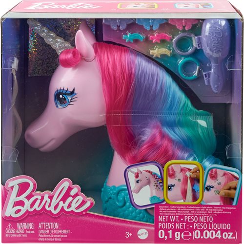 Barbie Unicorn Styling Head