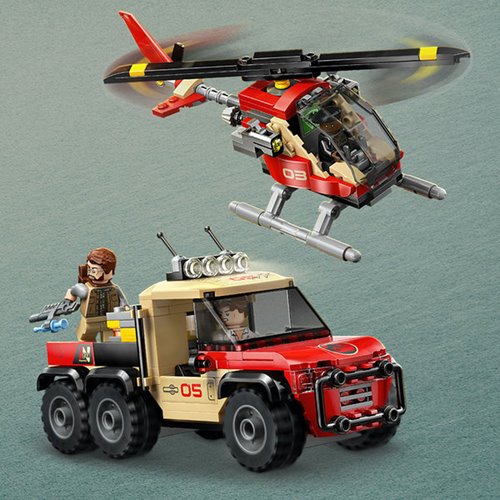 LEGO 76976 Jurassic World Spinosaurus & Quetzalcoatlus Air Mission