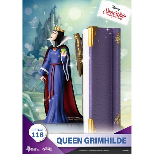 Snow White and the Seven Dwarfs Disney Story Book Series Evil Queen Grimhilde D-Stage DS-118 6-Inch