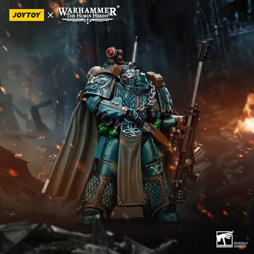 Joy Toy Warhammer The Horus Heresy Alpha Legion Exodus with Sniper Rifle 1:18 Scale Action Figure