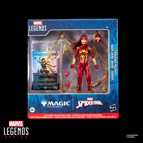 Spider-Man Marvel Legends Magic: The Gathering Mary Jane Watson (Iron Spider) 6-Inch Action Figure a