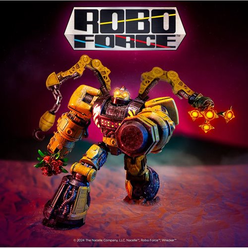 RoboForce Wave 1 Wrecker 1:12 Scale Action Figure - 2nd Edition