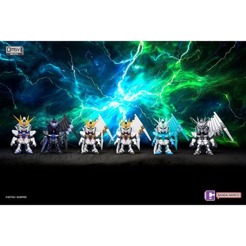 Gundam QMSV Nu Gundam Blind-Box Mini-Figure Case of 8