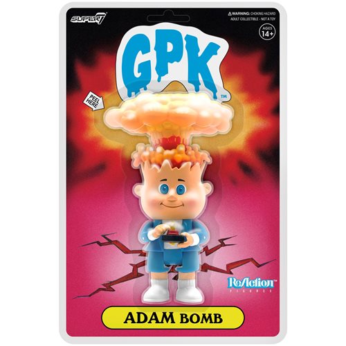 Garbage Pail Kids Adam Bomb ReAction Figure