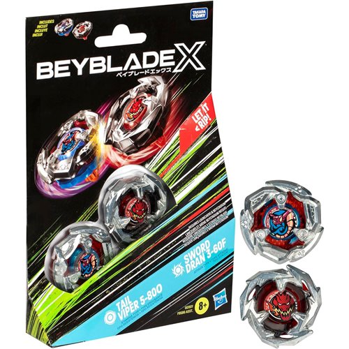 Beyblade X Dual Pack Tops Wave 1 Set of 3