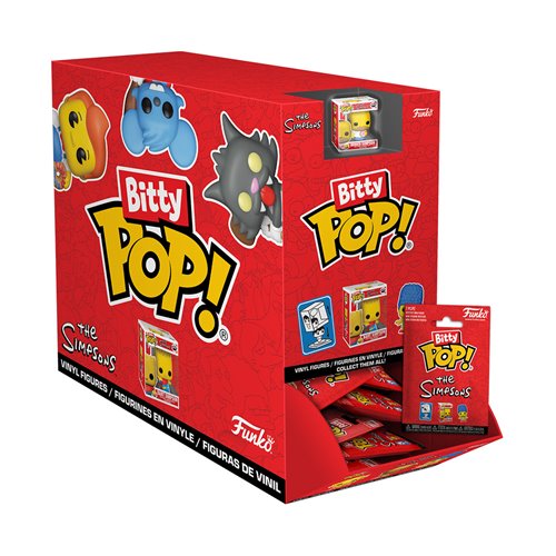 The Simpsons Funko Bitty Pop! Mini-Figure Singles - Random 8-Pack
