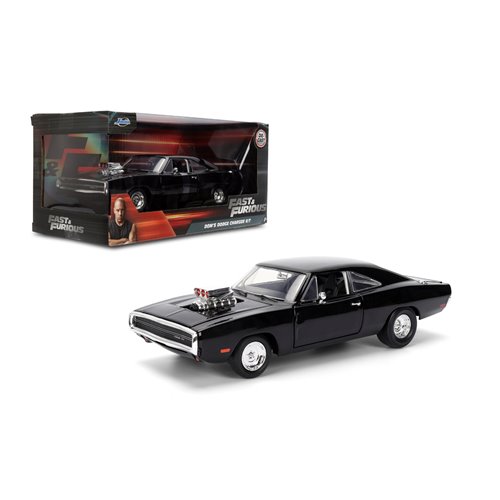 Fast and the Furious 9 Dom's Dodge Charger R/T 1:24 Scale Die-Cast Metal Vehicle