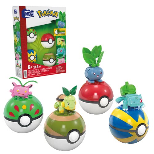 Pokemon Mega Grass-Type Trainer Team