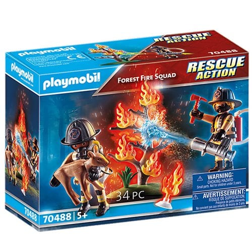 Playmobil 70488 Rescue Action Forest Fire Squad
