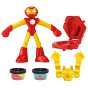 Iron Man Play-Doh Blast Launcher with Bendy Action Figure