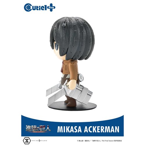 Attack on Titan Mikasa Ackerman Cutie1 Plus Vinyl Figure