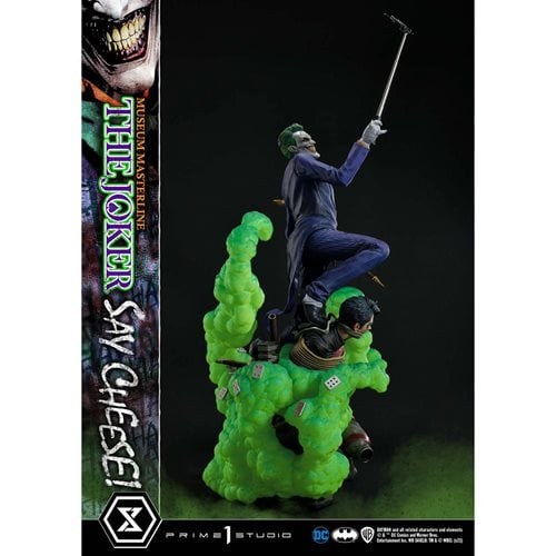 DC Comics The Joker Say Cheese Museum Masterline 1:3 Scale Statue