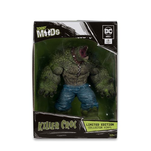 DC Direct Collector Vinyl Wave 2 Killer Croc Todd's Mods Limited Edition 4 1/2-Inch Scale Posed Figu