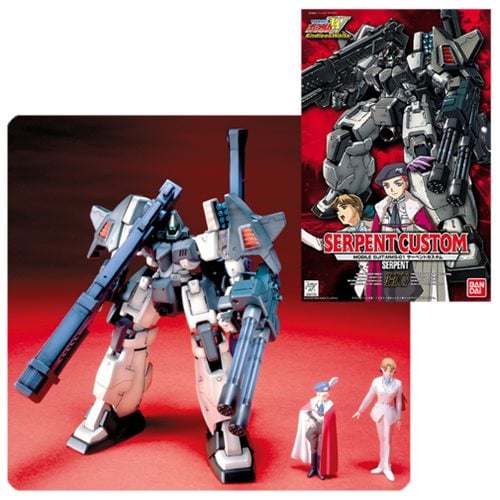 Bandai HG Gundam W Serpent Custom Metal Clear Special Edition 1/144 for sale online