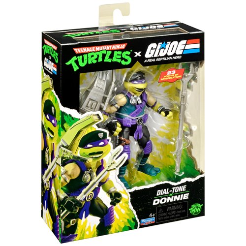 TMNT x G.I. Joe Donnie Dial-tone Action Figure