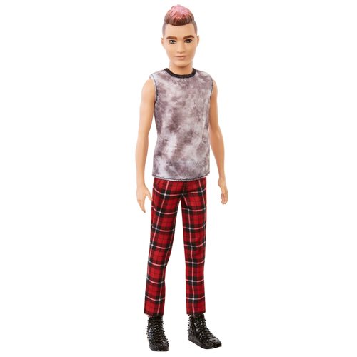 Ken Fashionista Doll #176 with Sculpted Brunette Ombre-tipped Hair