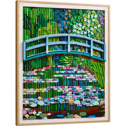 LEGO Art 31220 Claude Monet – Bridge over a Pond of Water Lilies