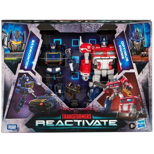 Transformers: Reactivate Video Game-Inspired Optimus Prime and Soundwave 2-Pack