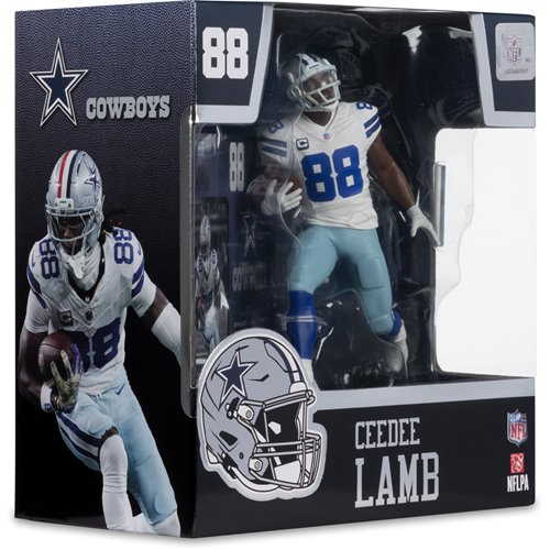 NFL SportsPicks Dallas Cowboys CeeDee Lamb 7-Inch Posed Figure
