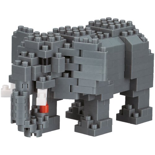 African Elephant Nanoblock Constructible Figure