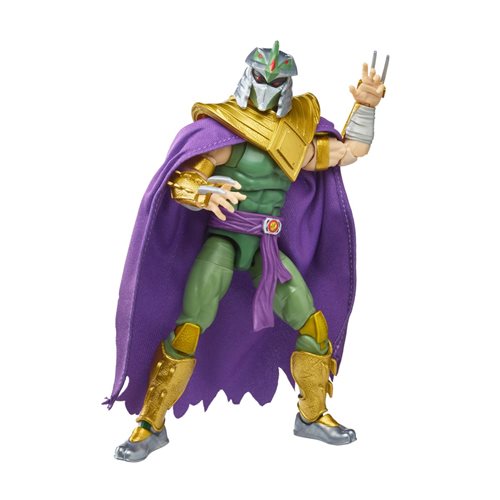 Power Rangers X Teenage Mutant Ninja Turtles Lightning Collection Morphed Shredder Green Ranger Acti