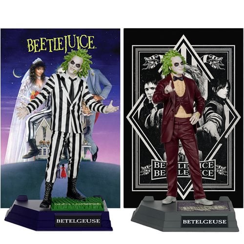 Movie Maniacs Beetlejuice 6-Inch Posed Figure Case of 6