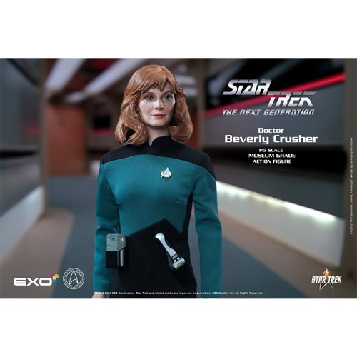 Star Trek: The Next Generation Dr. Beverly Crusher Standard Version 1:6 Scale Action Figure