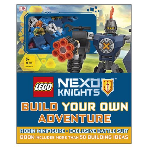 LEGO Nexo Knights Build Your Own Adventure Book